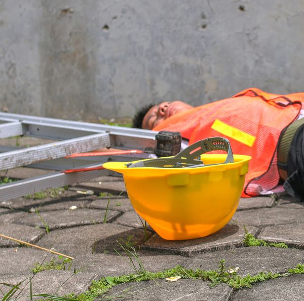 Construction worker injured after a fall